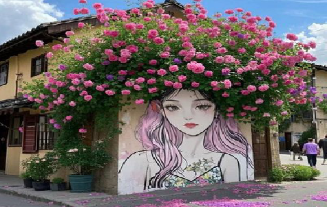 辰溪怎么设计网红打卡墙绘