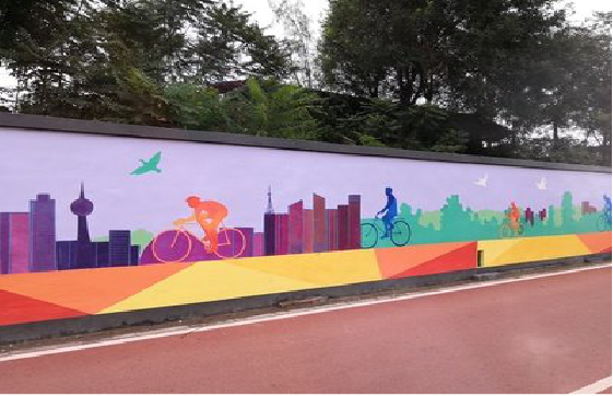 辰溪墙体彩绘-围墙