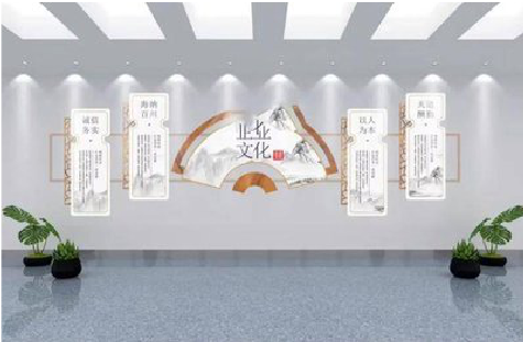 辰溪企业文化墙设计的核心要素。