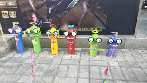 辰溪商业区彩绘