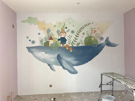 辰溪手绘墙的特点及优势。